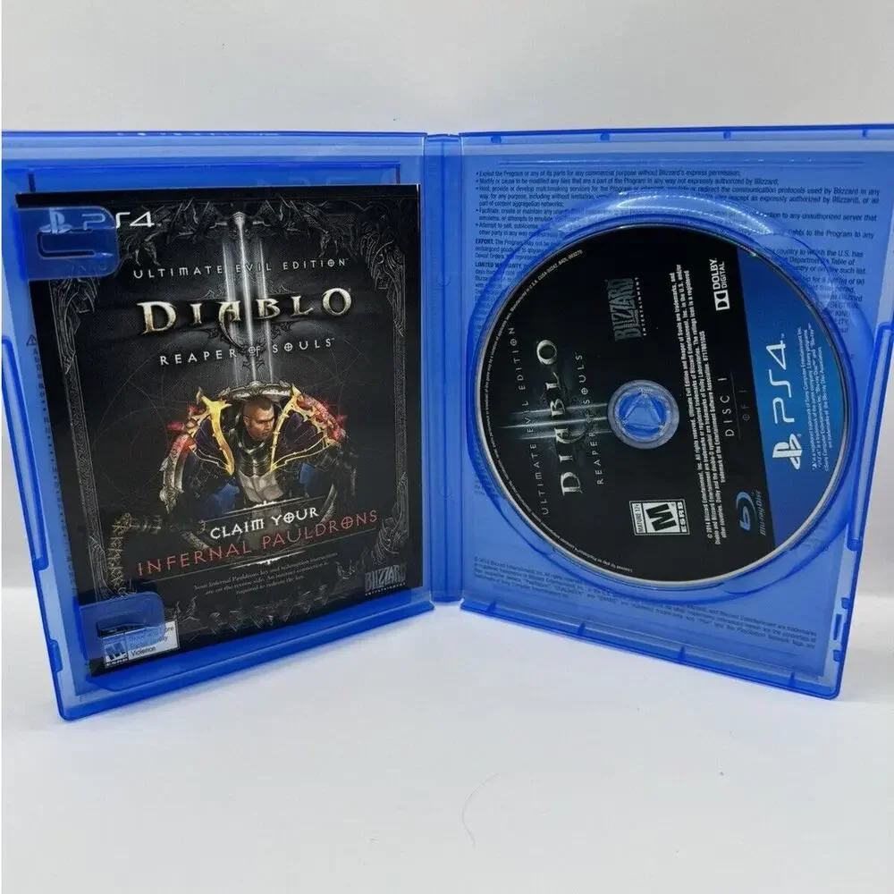 Diablo III Ultimate Evil Edition PS4 CIB Tested RPG